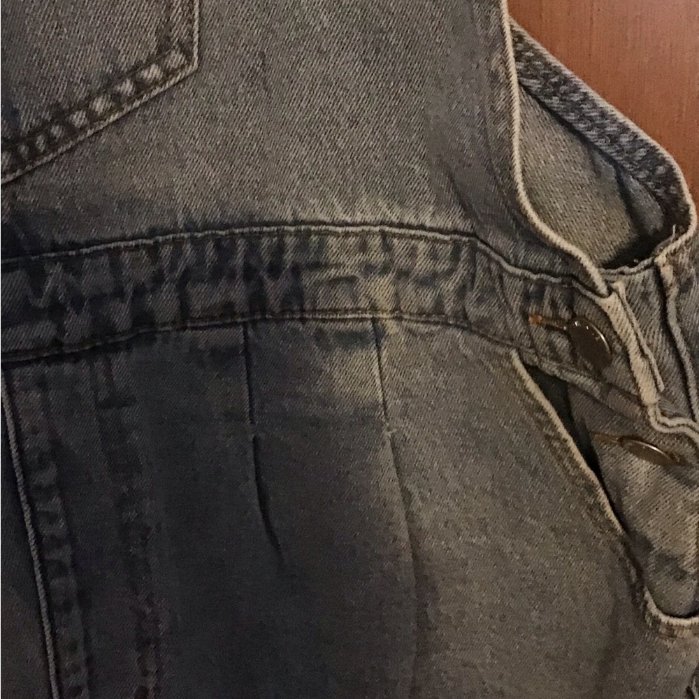 Shein Curve Denim Overall Shorts 1XL - Picture 2 of 4